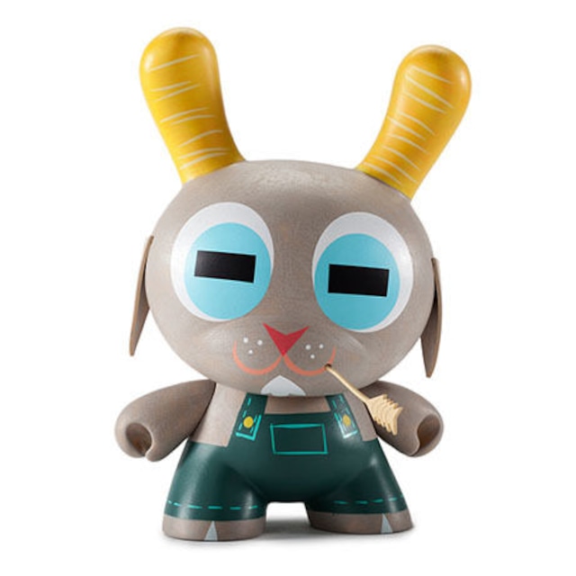 Buck Wethers 8" Dunny Kidrobot Exclusive "WHITE" by Amanda Visell