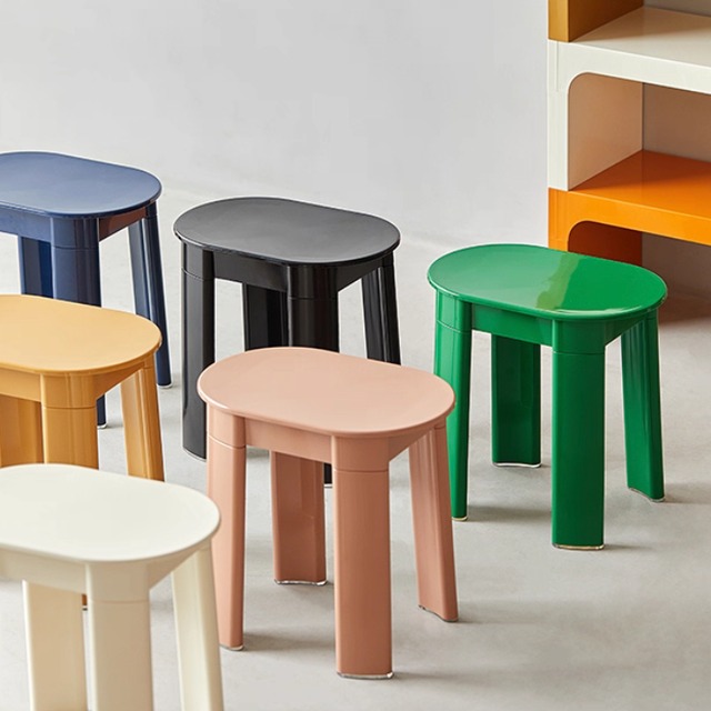 カラフルアートスタンドスツール [pl040]