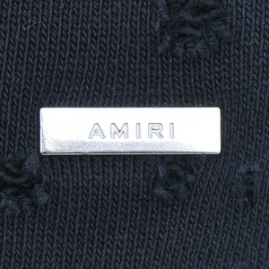 【AMIRI】MA SHOTGUN EMBROIDERED HOODIE