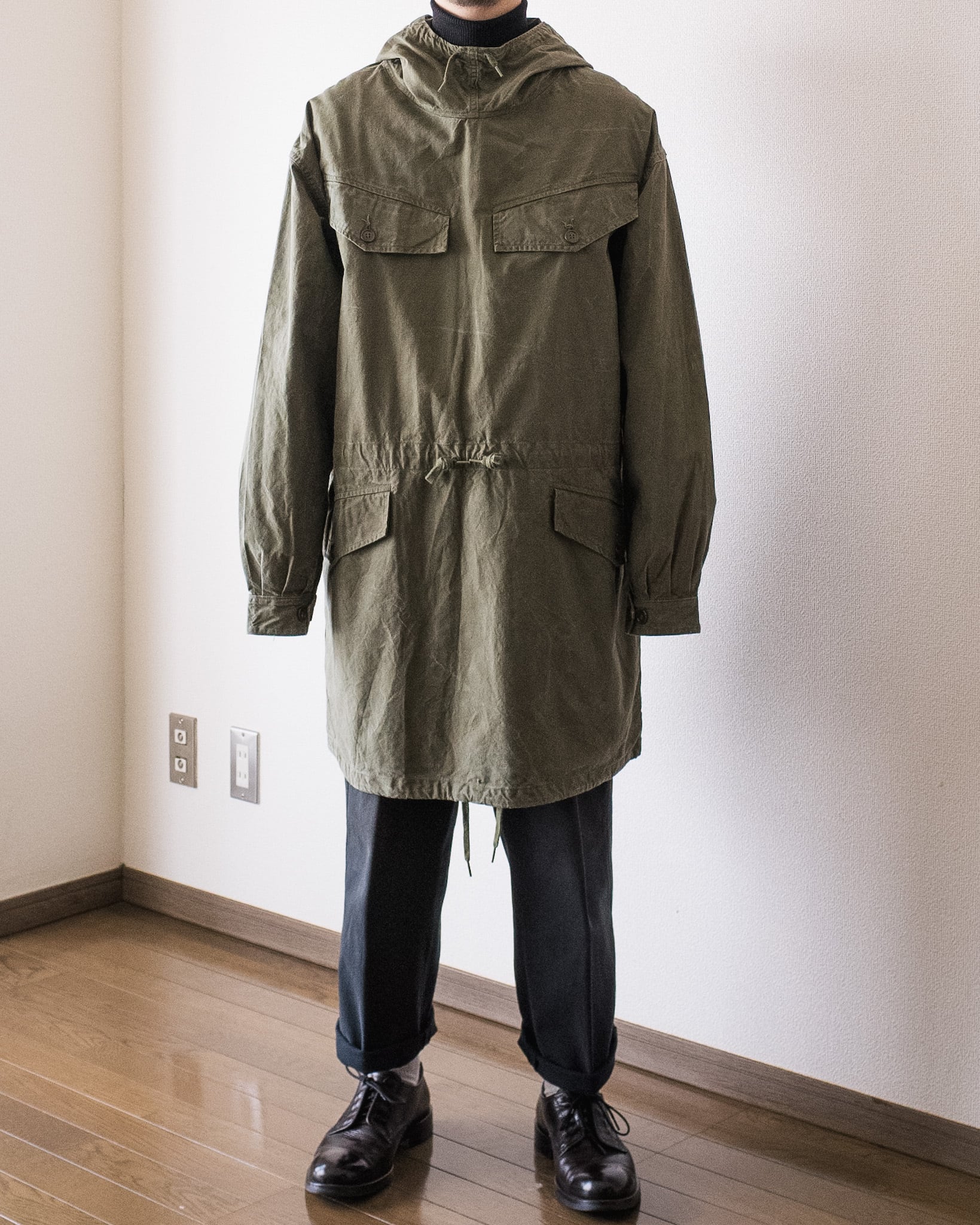 60's French Army Alpine Smock | Jaune Vintage