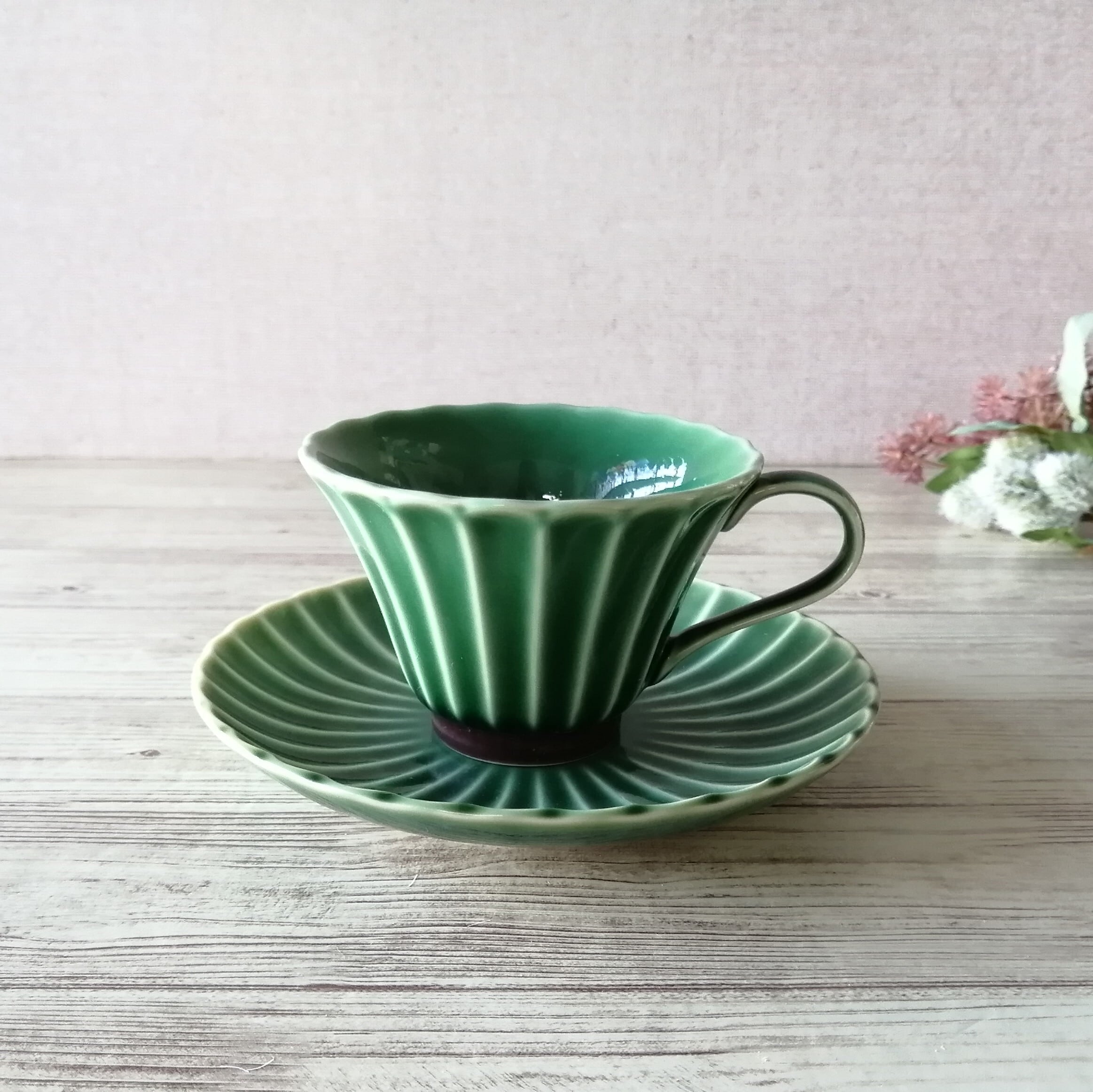 かすみ 丸皿 Sサイズ 14.5cm 全5色 和食器 花のお皿 | 食器のほっこり屋