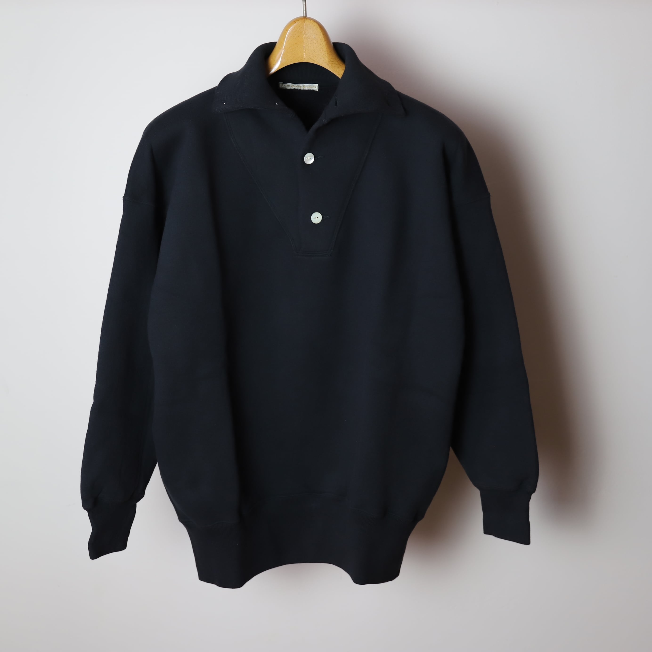 OLDE HOMESTEADER KNITWEAR / EXTRA COTTON FLEECE / STAND COLLAR