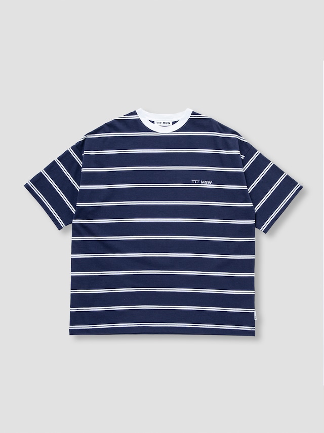 TTT MSW　Border Tee　Navy　TTT-2024SS-CT07