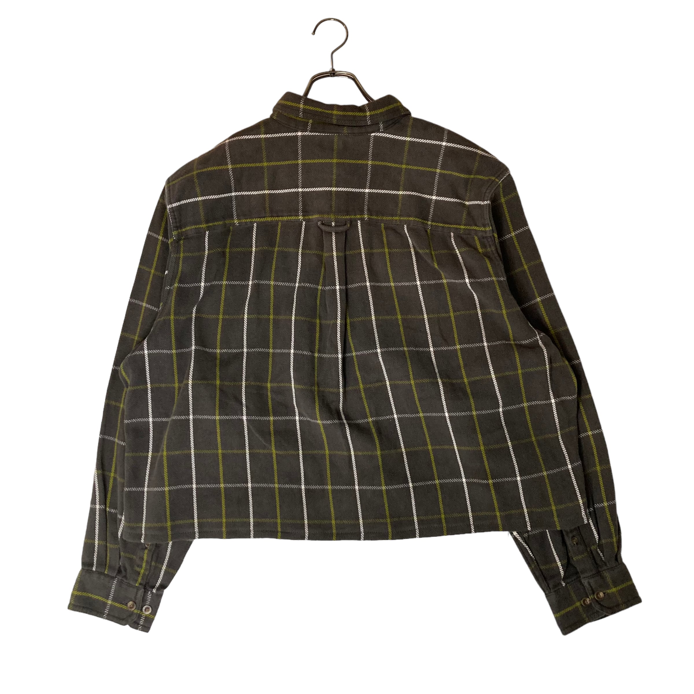 リメイク】Guide Series 短丈長袖シャツ 2XL チェック柄 | 古着屋OLDGREEN