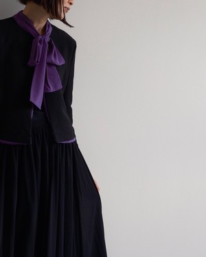 PRADA　SCARF-TIE JACKET