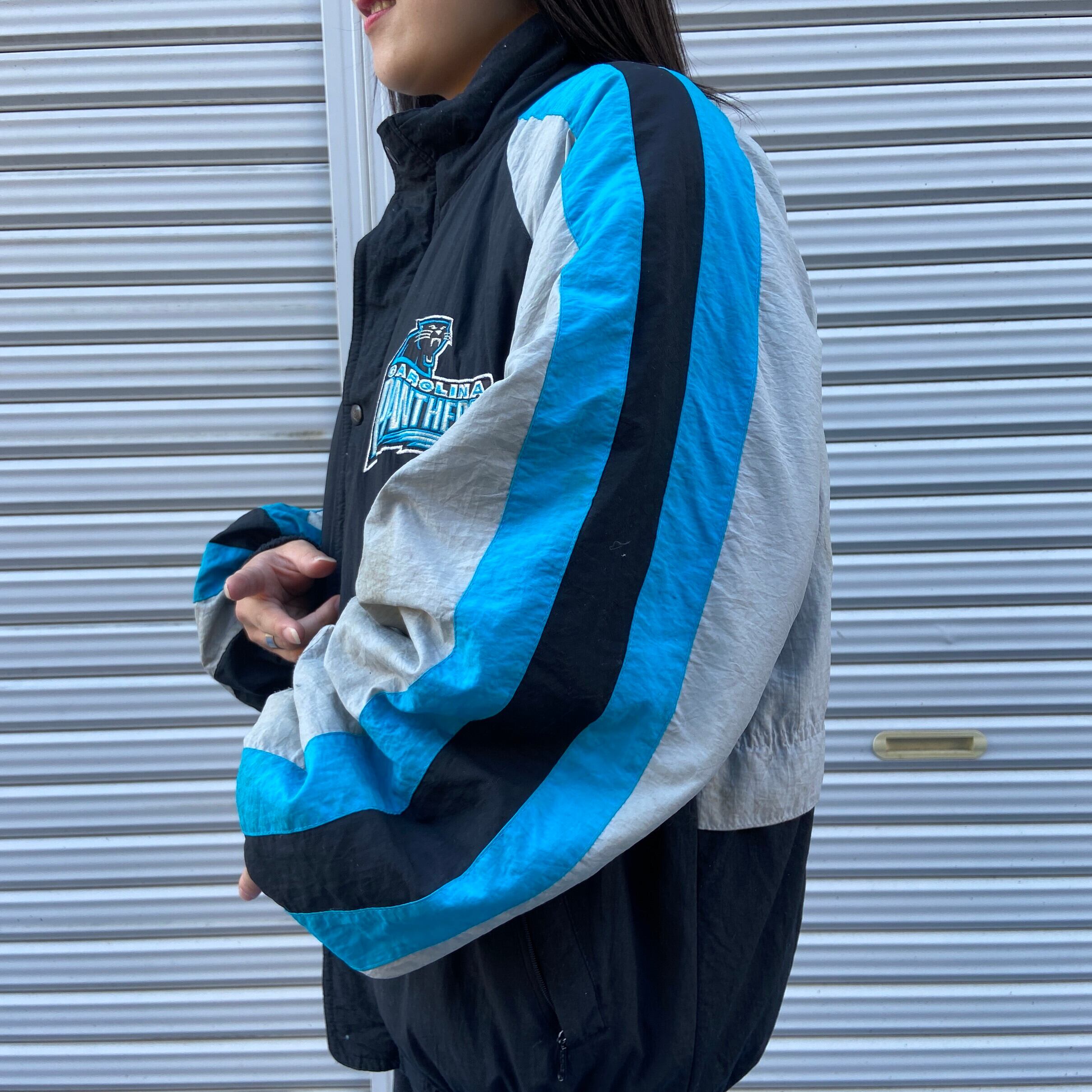 スターター×NFL PROLINE パンサーズ トラックジャケット XL 古着-