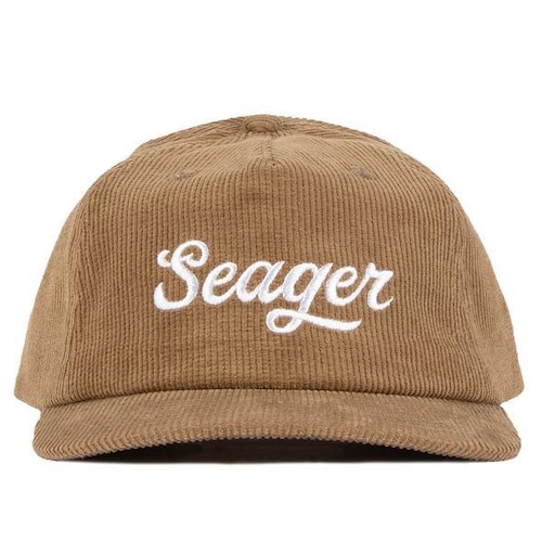 SEAGER #Big Khaki Corduroy Snapback