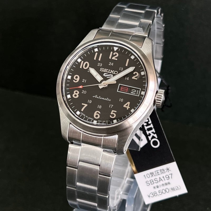 品質保証人気 （時計ケース付） セイコー SEIKO 腕時計 SBSA197 5
