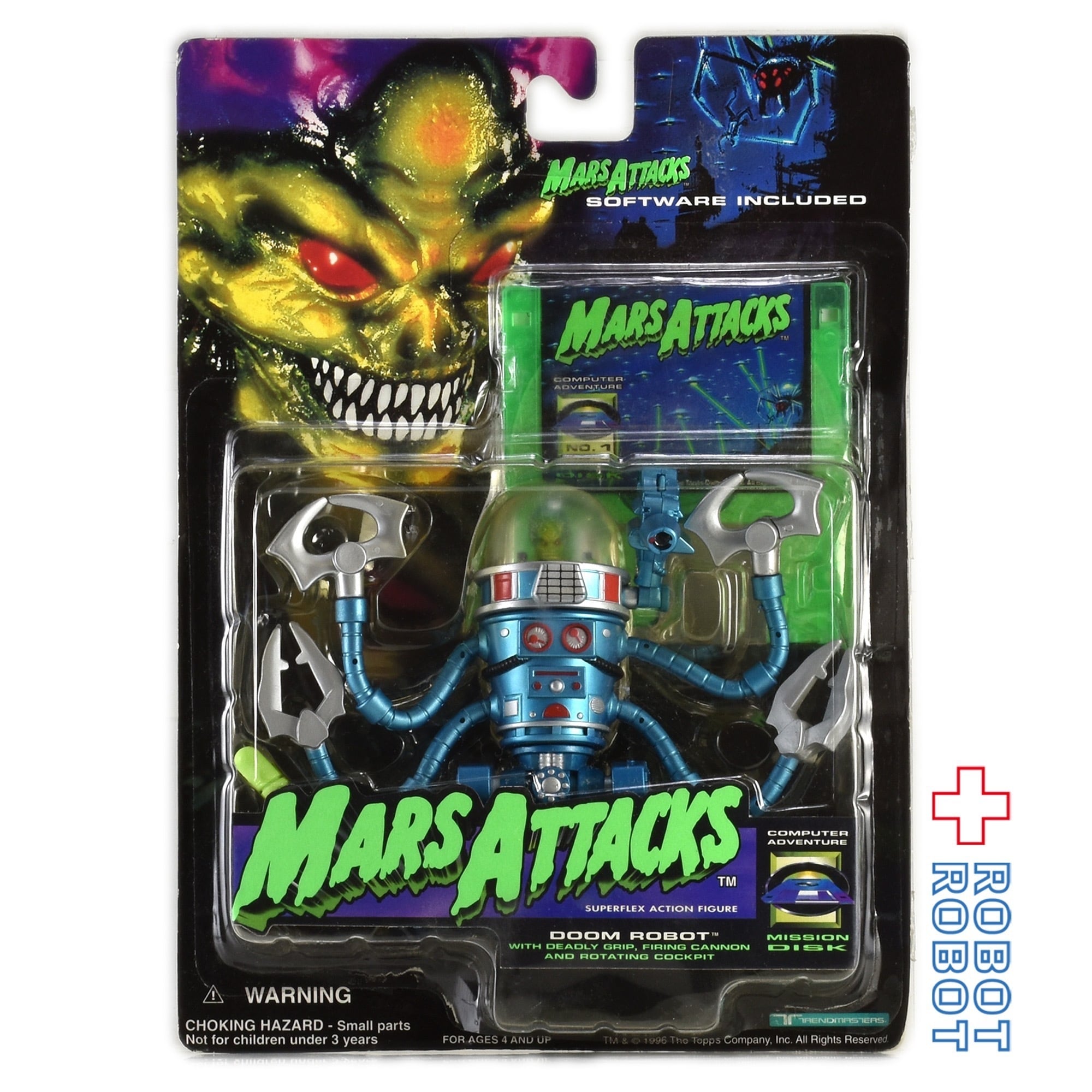 マーズ・アタック! マーシャン ドゥーム・ロボット アクション 