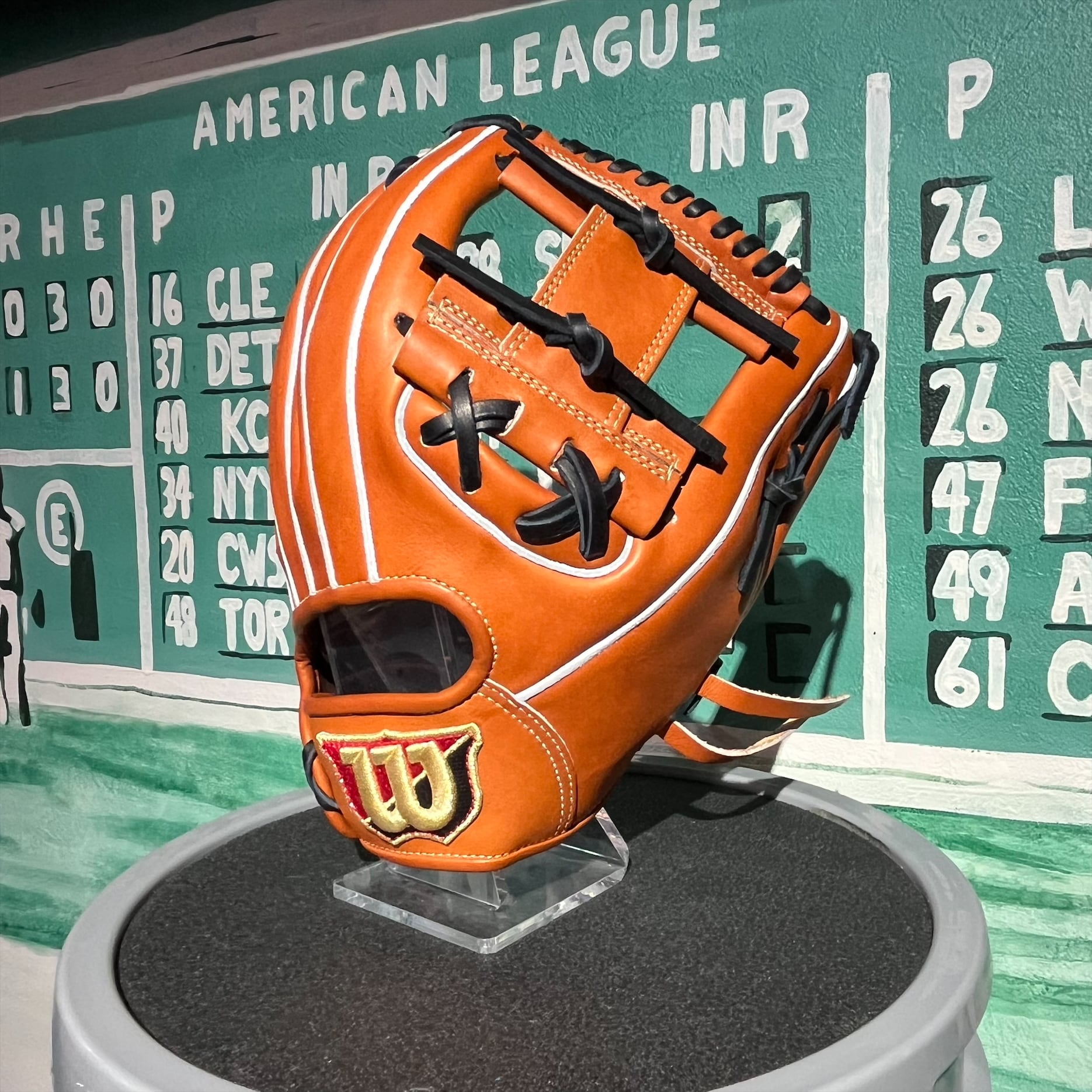 Wilson ウイルソン 軟式グラブ 内野手用 86 Tオレンジ | フォーリーフ