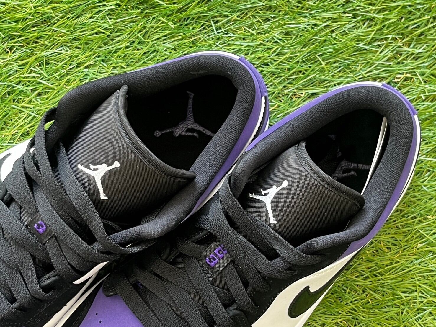 NIKE AIR JORDAN 1 LOW COURT PURPLE 553558-125 26.5cm 34485 | BRAND 