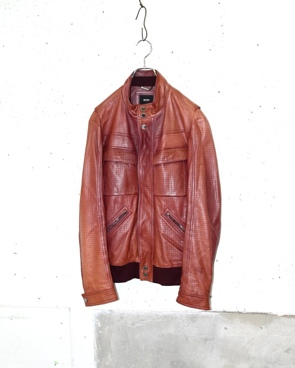 新品☆wjk AZ junhashimotoジュンハシモト レザージャケット☆ | Pay ID