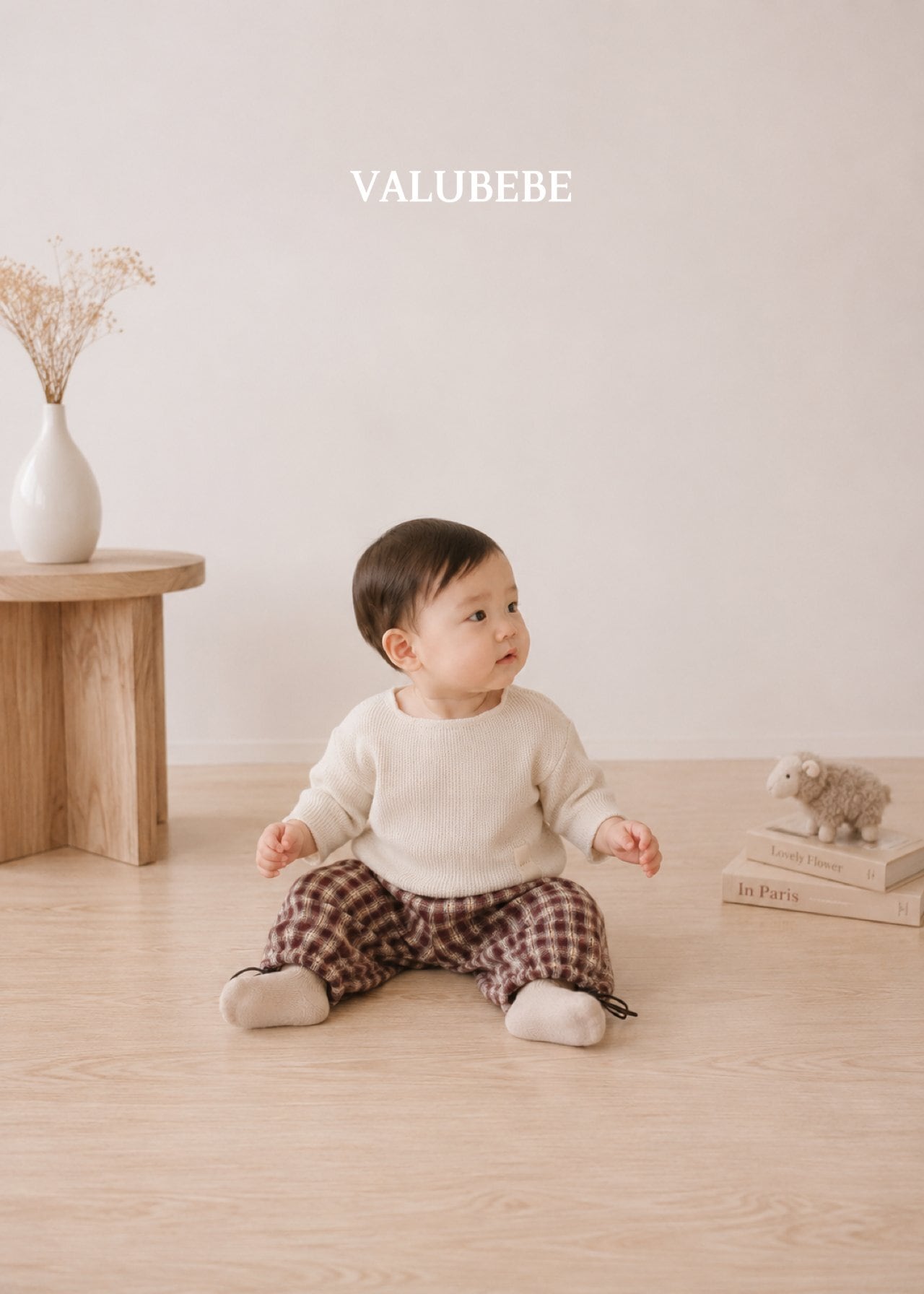 送料無料【予約】/ チェックチェックパンツ /valubebe