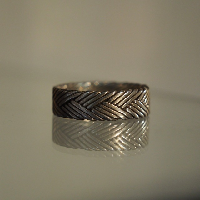 Mexican Jewelry Silver 925 design ring 27号 /メキシカンジュエリー シルバー925 デザインリング
