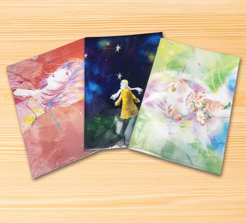 クリアファイル3種セット 【数量限定】 | otsumami official web shop