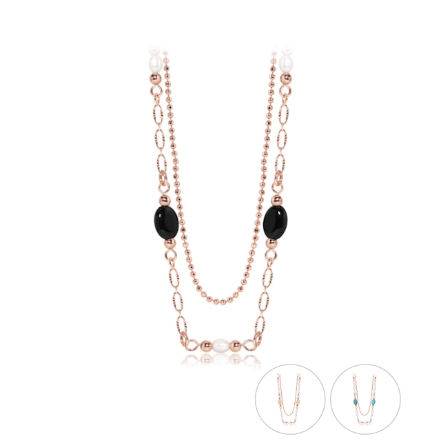 シャモニー レイヤード ネックレス