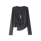 ねじりデザインTシャツ_134613