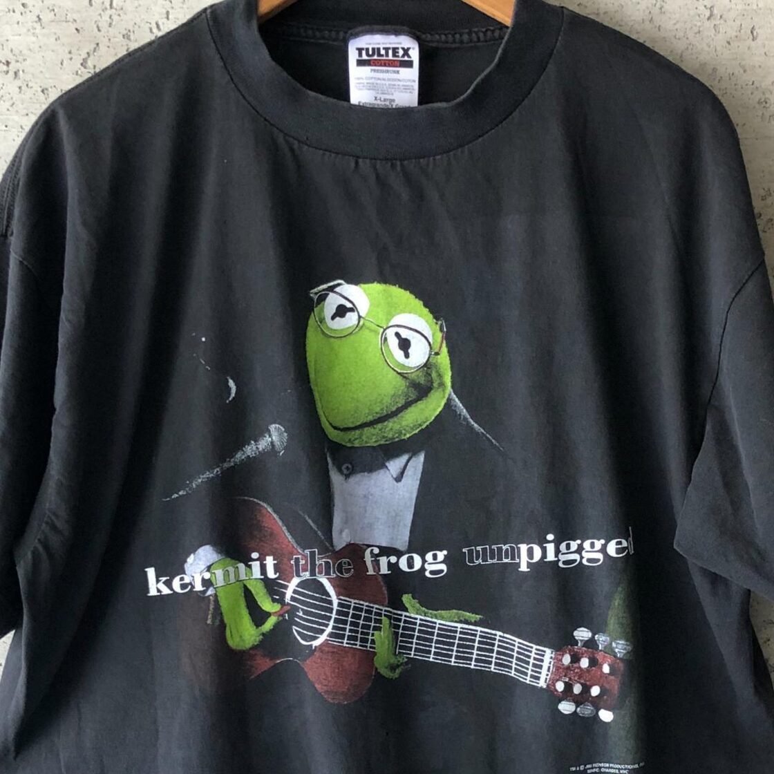 XZ217 90s Tシャツ カーミット パロディ エリッククラプトン | Pay ID