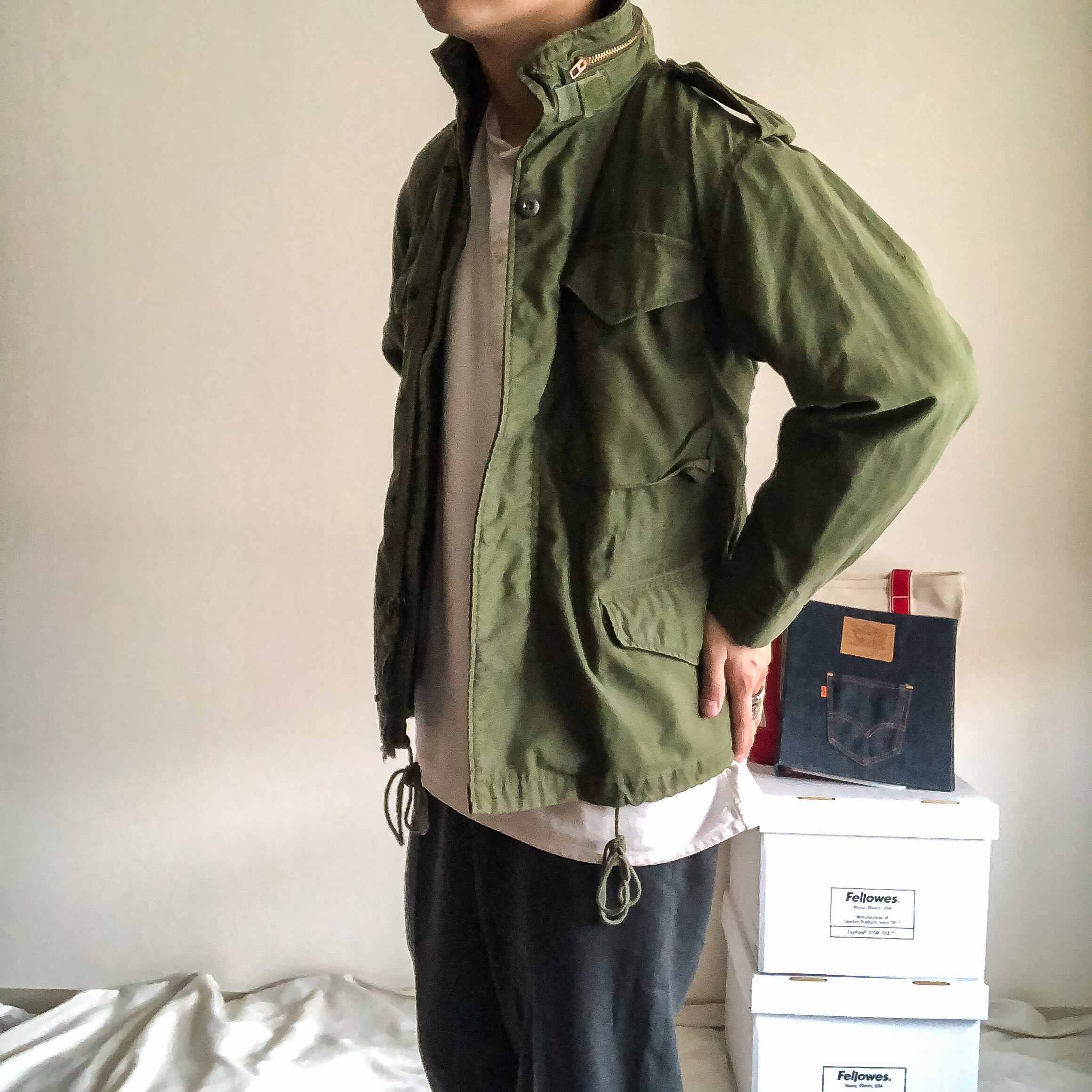 Vintage 1980's US ARMY M-65 3rd field jacket Vintage 1980's US ARMY M-65 3rd field jacket