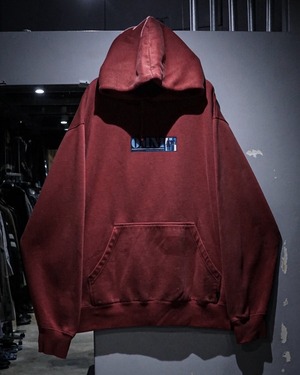 【add (C) vintage】“OMNI” Pictogram Logo Loose Pullover Hoodie
