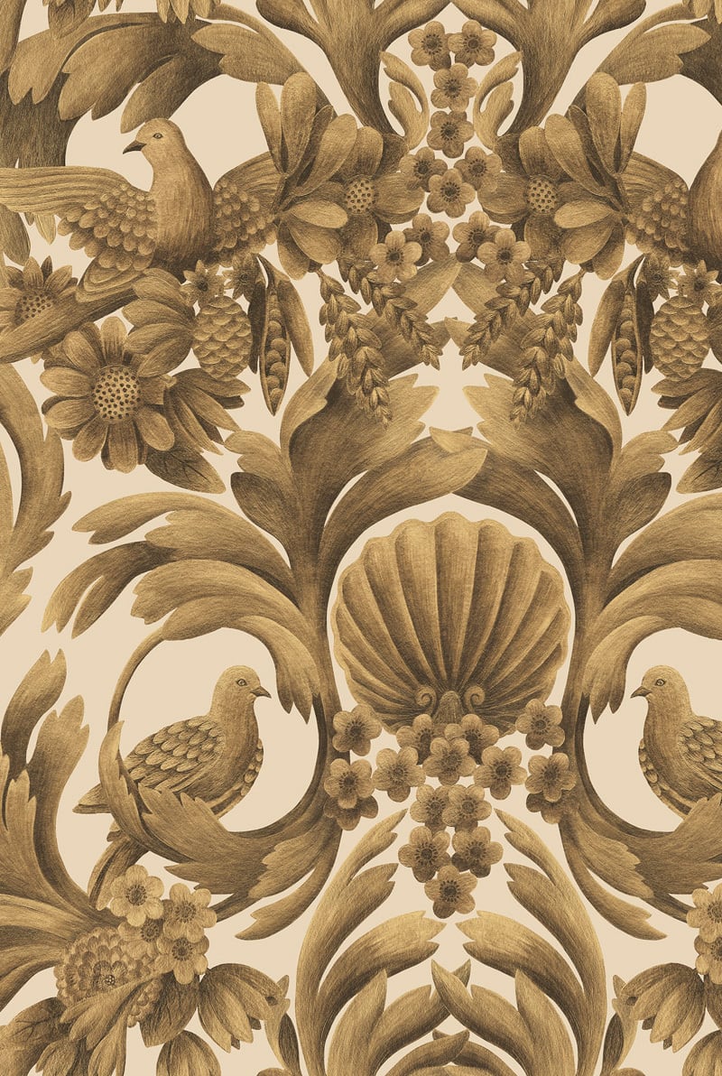 輸入壁紙 Cole & Son Gibbons Carving | MATERIAL DecorInteriorTokyo