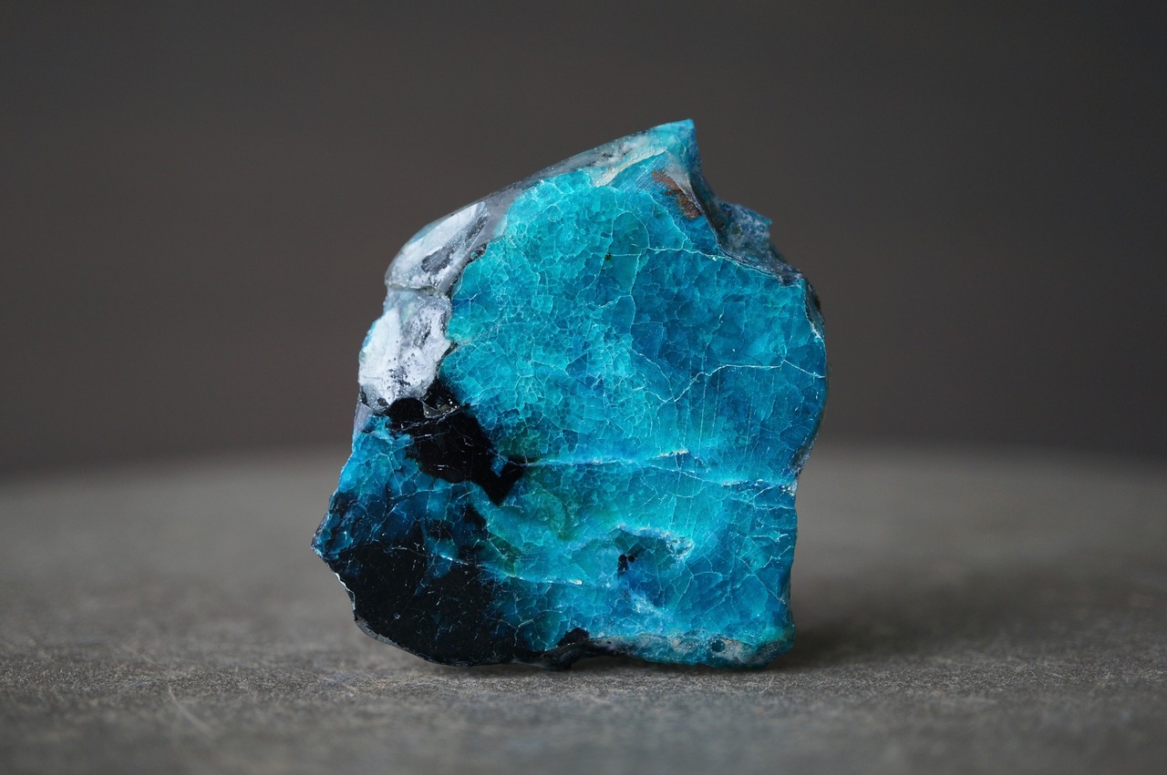 ペルー産クリソコラ(ブルーオパール) Chrysocolla (Blue Opal) 2248
