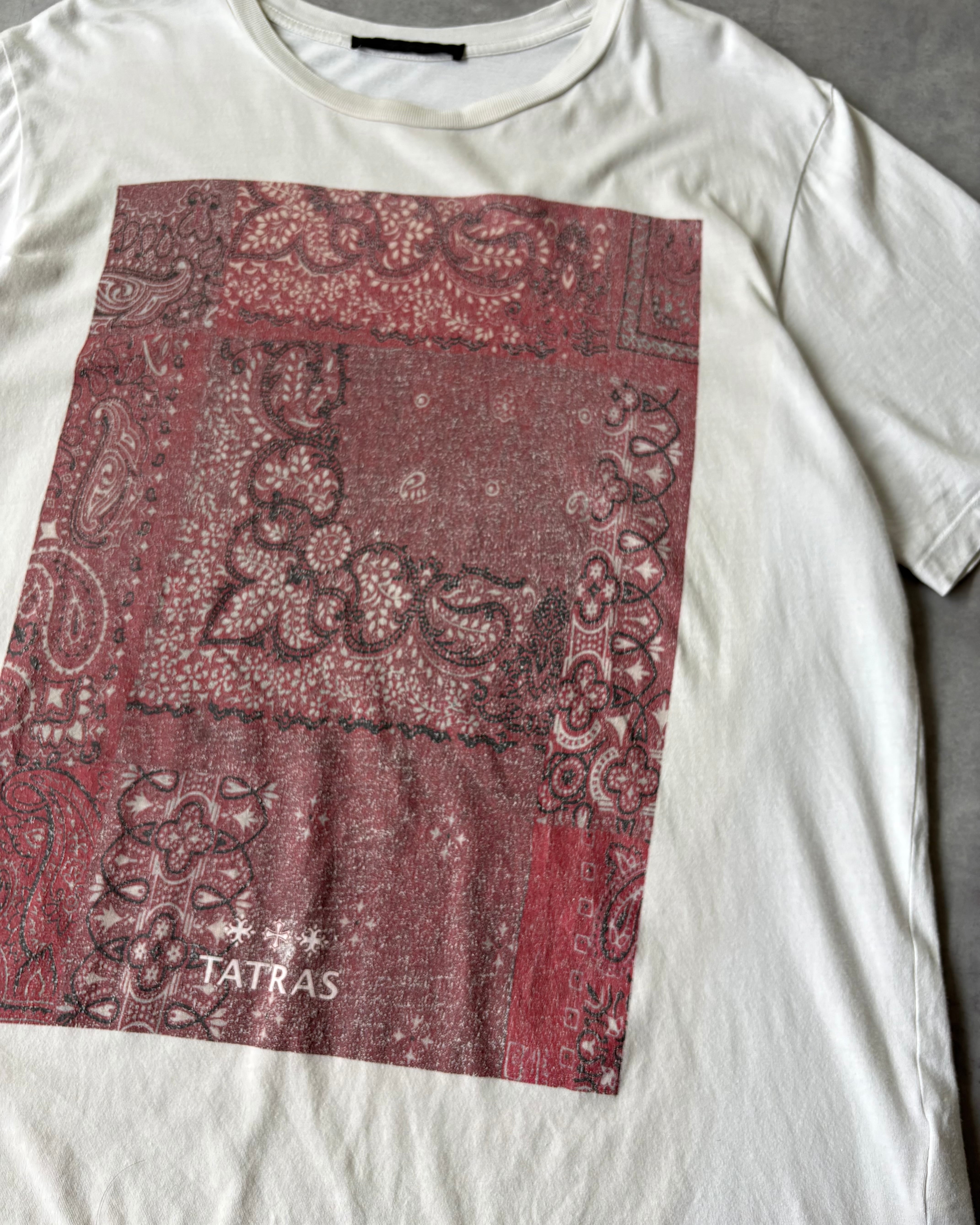 20SS TATRAS Paisley-Bandana Print Tee | VOLAR 20SS TATRAS Paisley-Bandana Print Tee | VOLAR