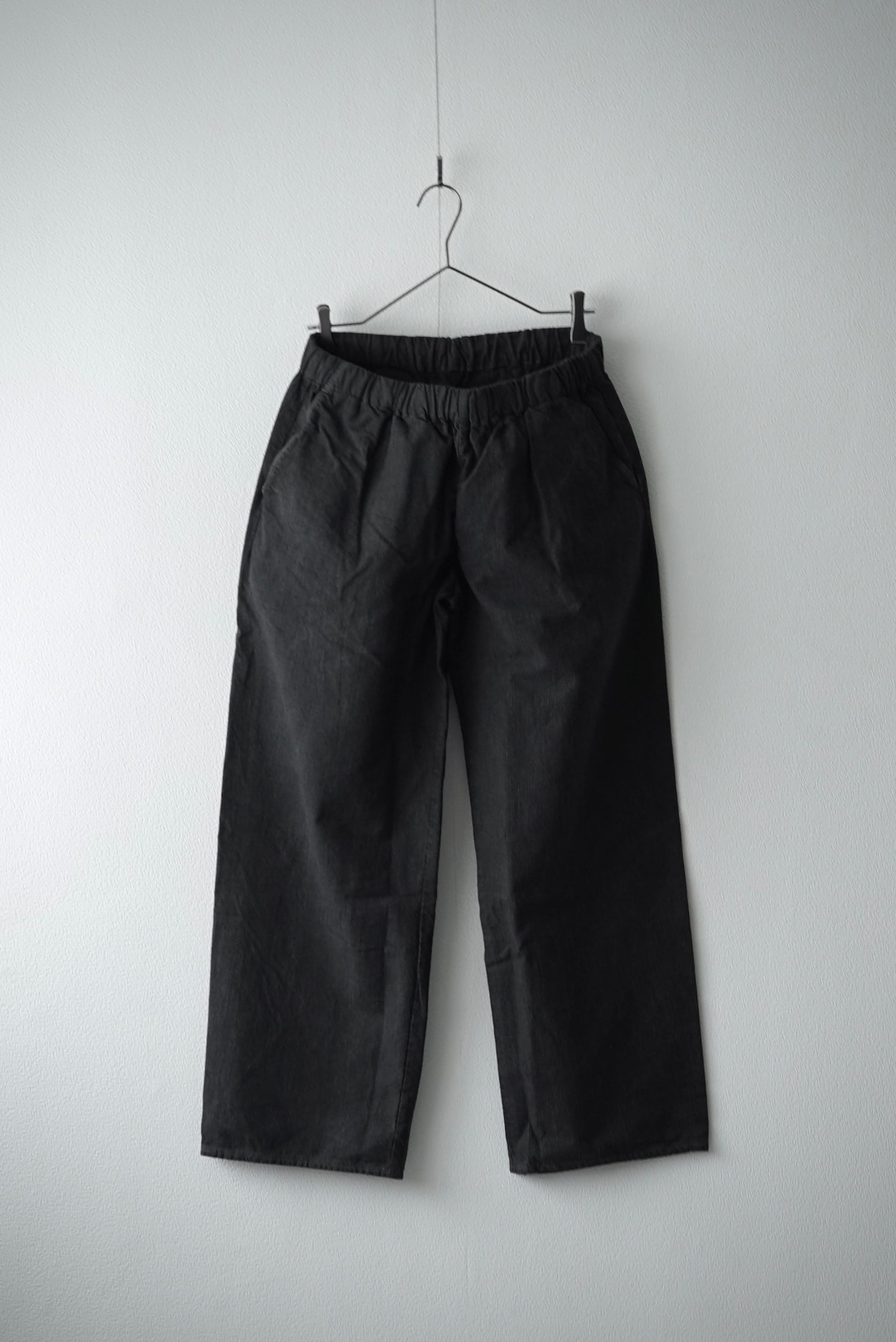 Sashiko / Side Seamless Slacks (墨+INDIGO) | C O L I N A