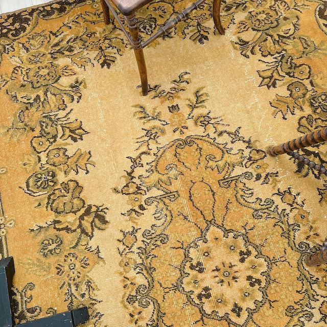 トルコ ヴィンテージラグ TR016 | イスパルタ(オーバーダイ) | 165cm × 276cm