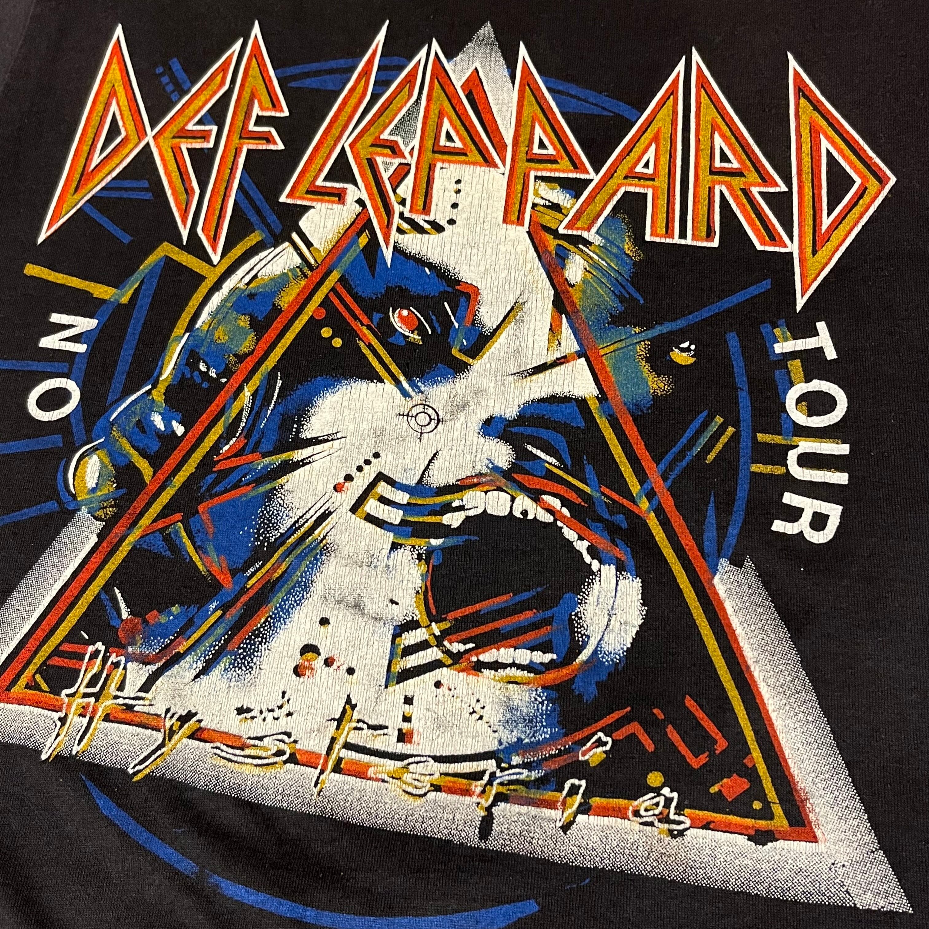 超激レア80'S Def Leppard hysteriaツアーtシャツ