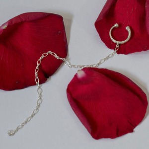rose ear cuff
