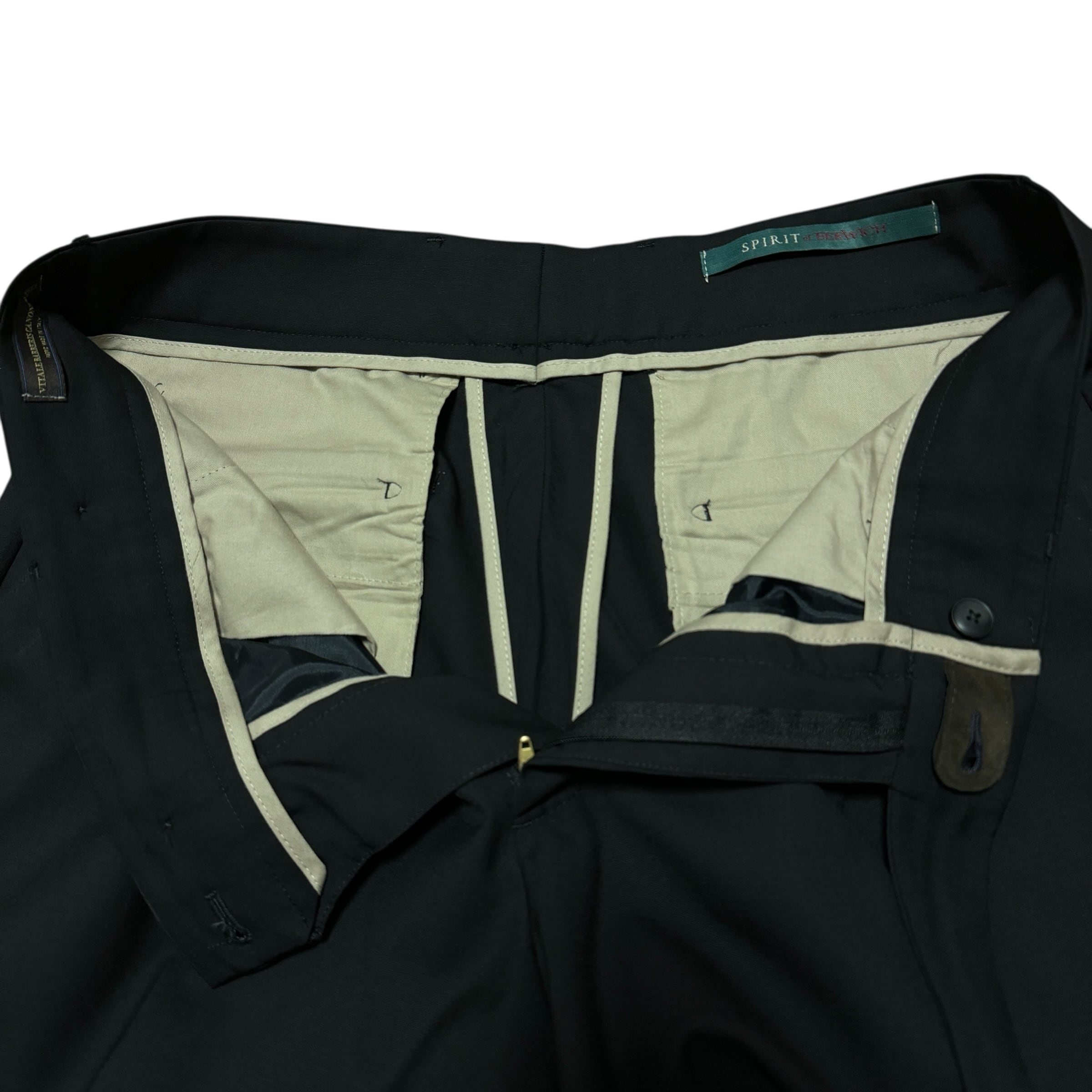 BERWICH ベルウィッチ 別注 nano04 ウールパンツ 春夏 ブラック メンズ