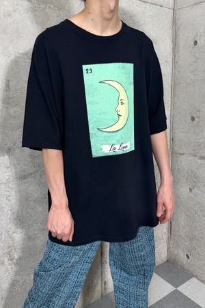 vintage moon print Tshirt