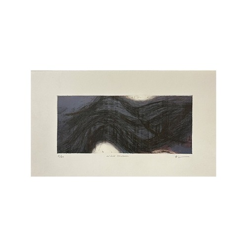 落合皎児【版画】Wind Mirror #3/20 — 1990s 29(H) × 50(W)cm