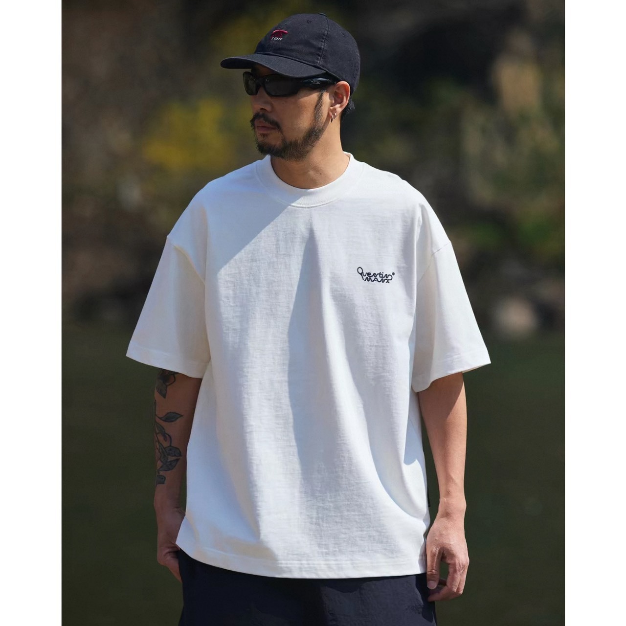 Tennis graphic back print tee 1468 - 5