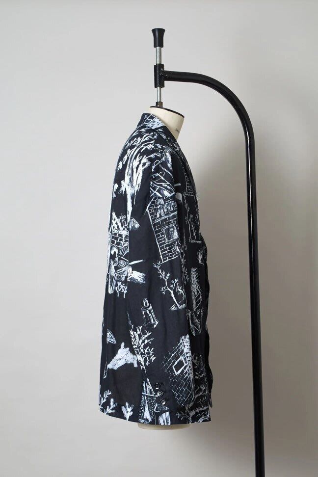 24SS】SHINYAKOZUKA HIS JACKET (BLACK) 2401SK100 | IAAAM 24SS】SHINYAKOZUKA HIS JACKET (BLACK) 2401SK100 | IAAAM