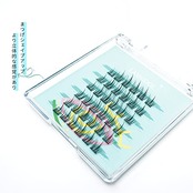 LASHIDOL つけまつげ 部分用 部分つけまつげ マツエク セルフ ナチュラル 人気 DIY つけまつ毛 再利用可能 目尻 手作り 高級繊維 自然な（NO.06 Girly）