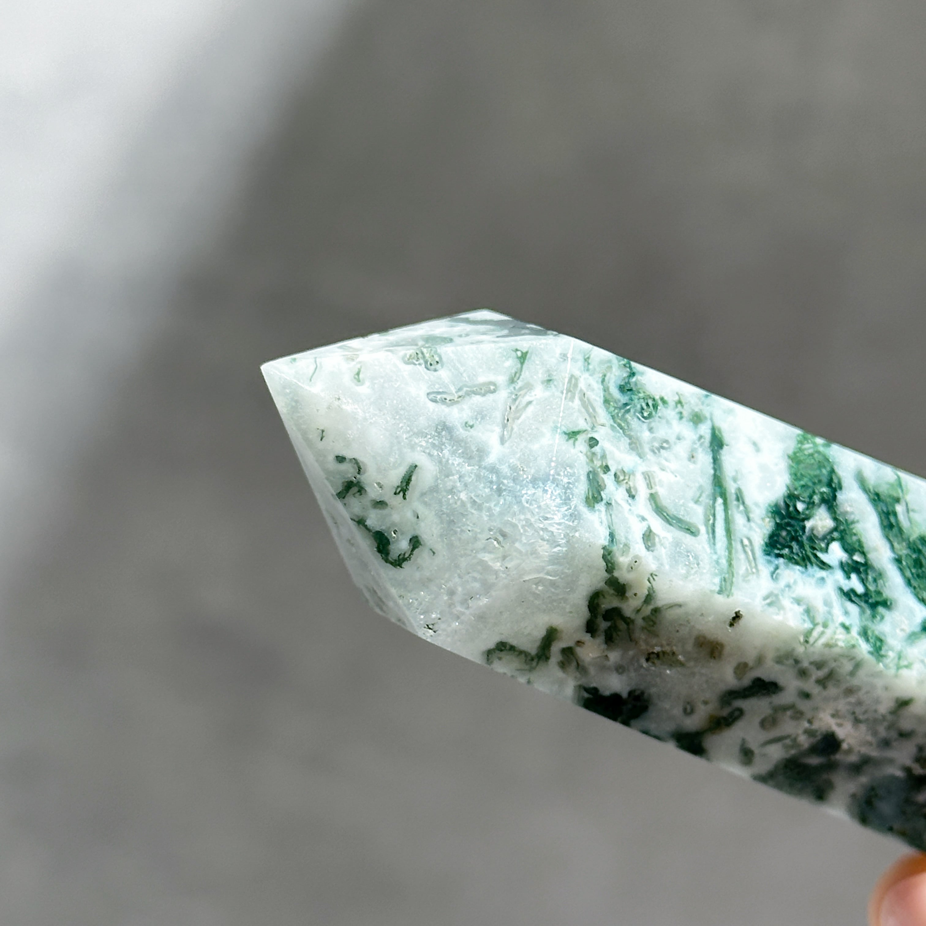 モスアゲート タワー85◇ Moss Agate ◇天然石・鉱物・パワーストーン