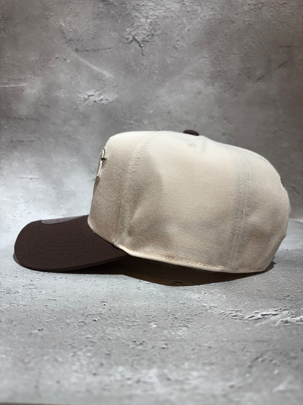 Mitchell&Ness/ミッチェルアンドネス NBA ニューヨーク・ニックス キャップ クリーム