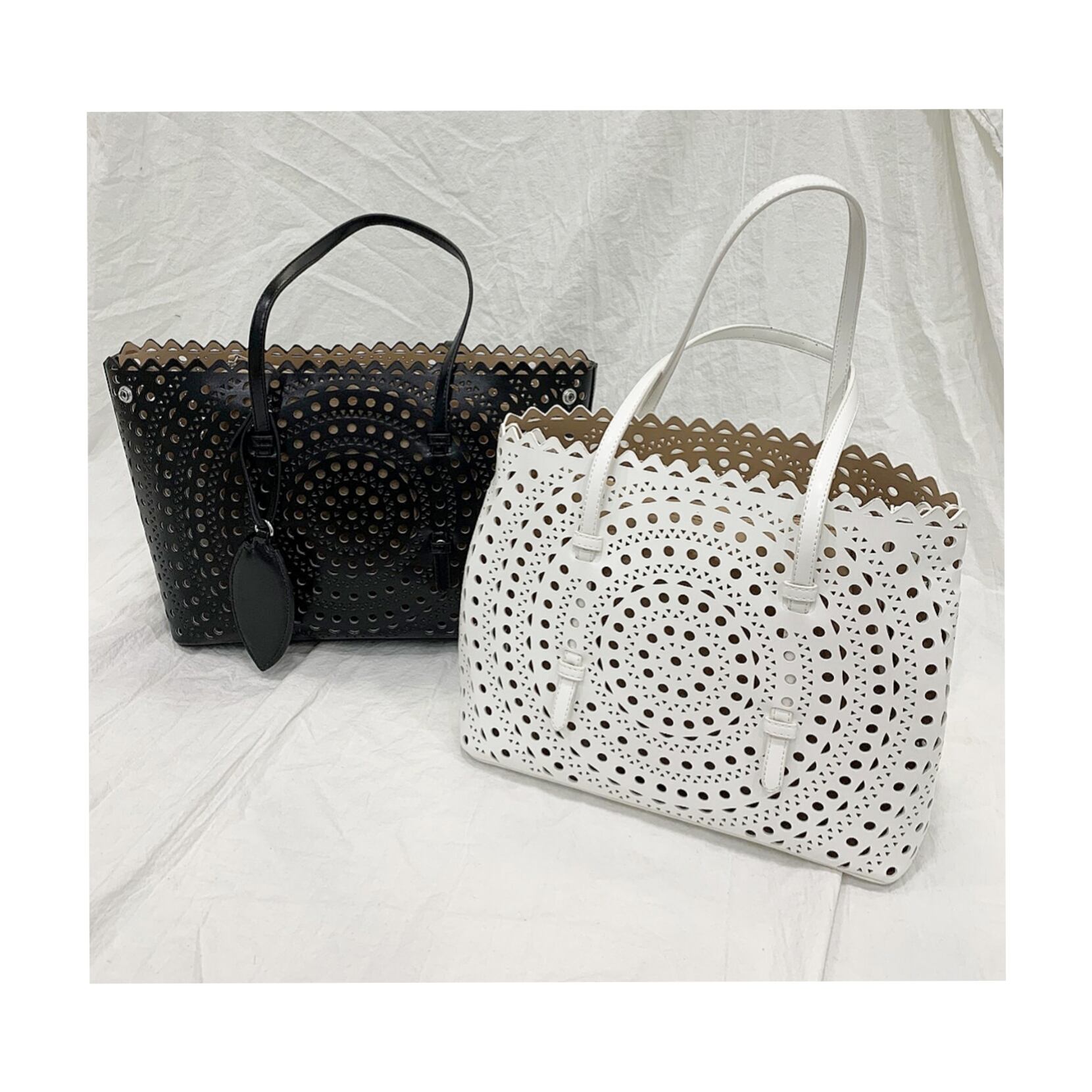 パンチングレーストートバッグ Roomkirakira