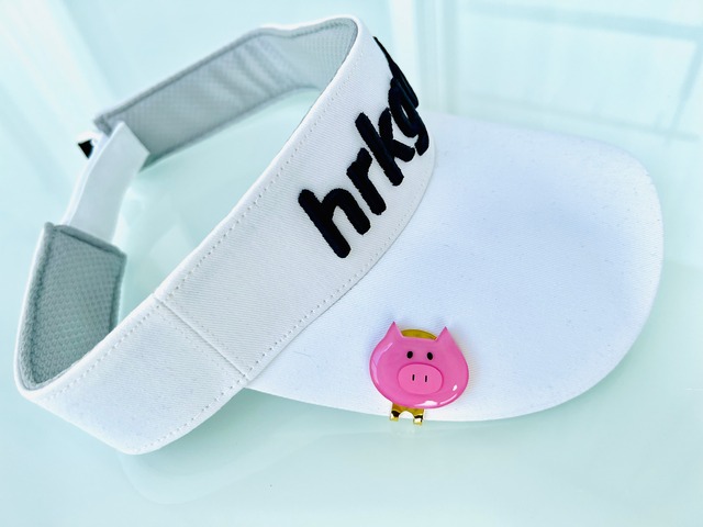 ゴルフマーカー・ぶたさん (マグネットタイプ)