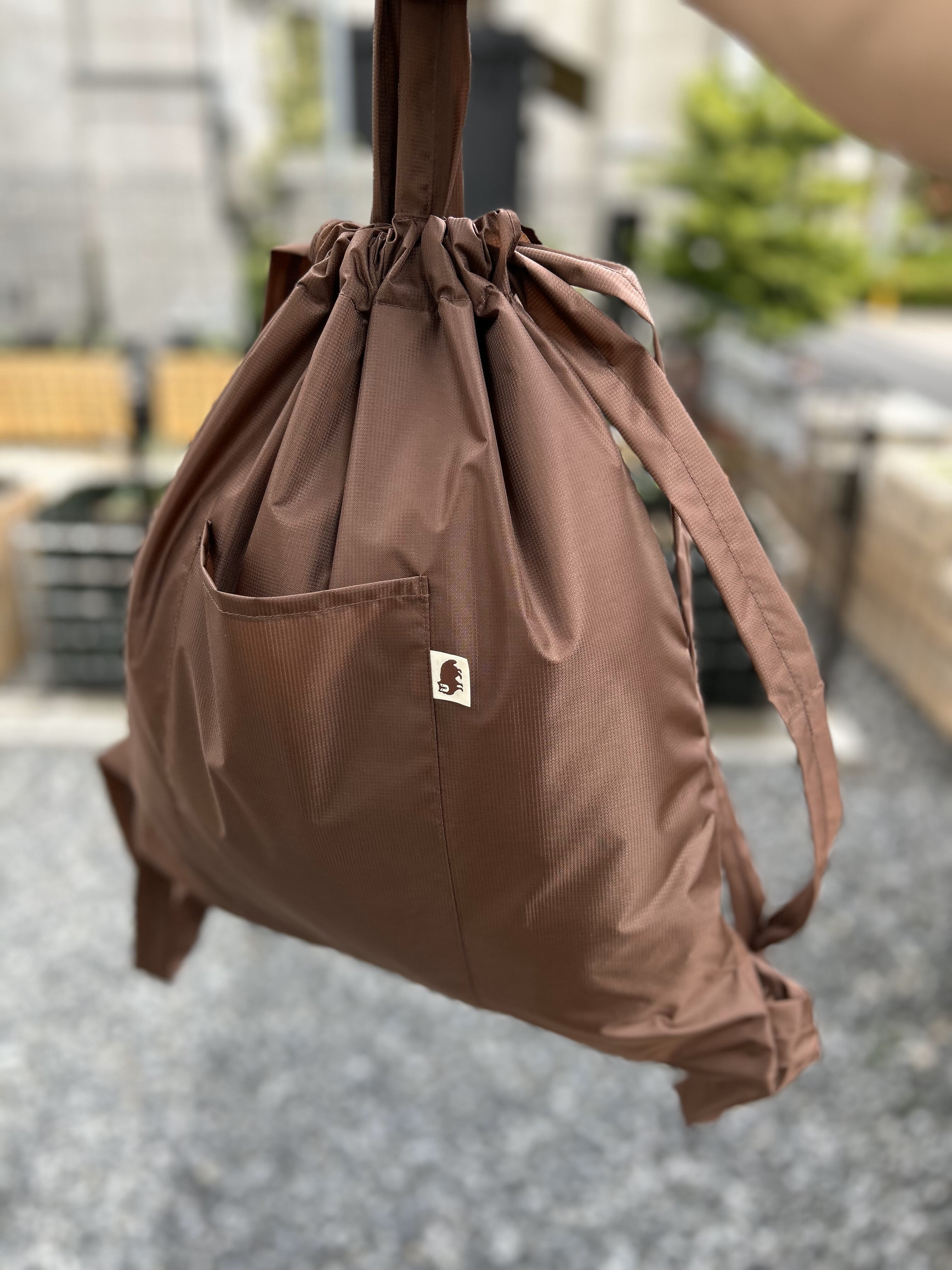 新品　kapoc SACK ダックブラウン SACK｜Products｜割烹着kapoc（カポック）公式オンラインショップ