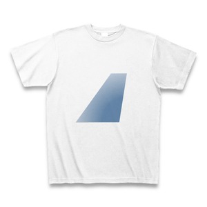 【T-Shirt】Blue Tail  - White (Tシャツ)