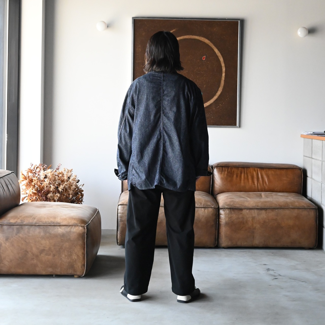 THE DAY / BRUSHED COTTON EASY TROUSERS