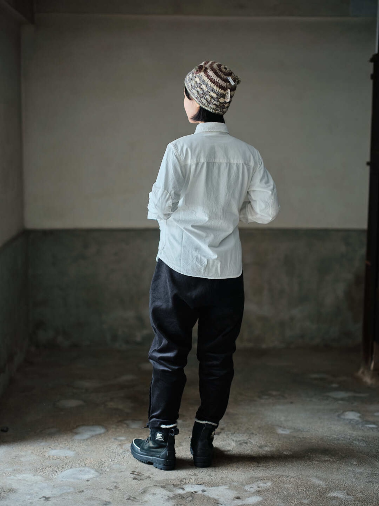 乘鞍印 モンペズボン(DUCA VISCONTI社製コーデュロイ生地)