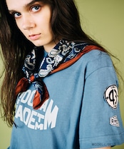 【先行販売】CL TMプリントベーシックTシャツ (L/BLUE) CQ-49001