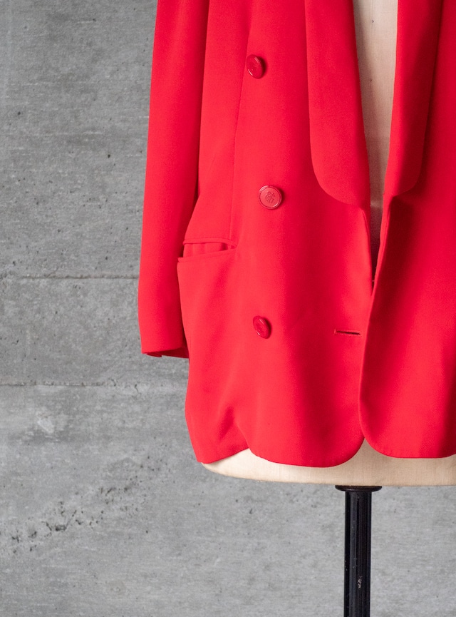 "伊太利屋" 1980s Shawl collar jacket