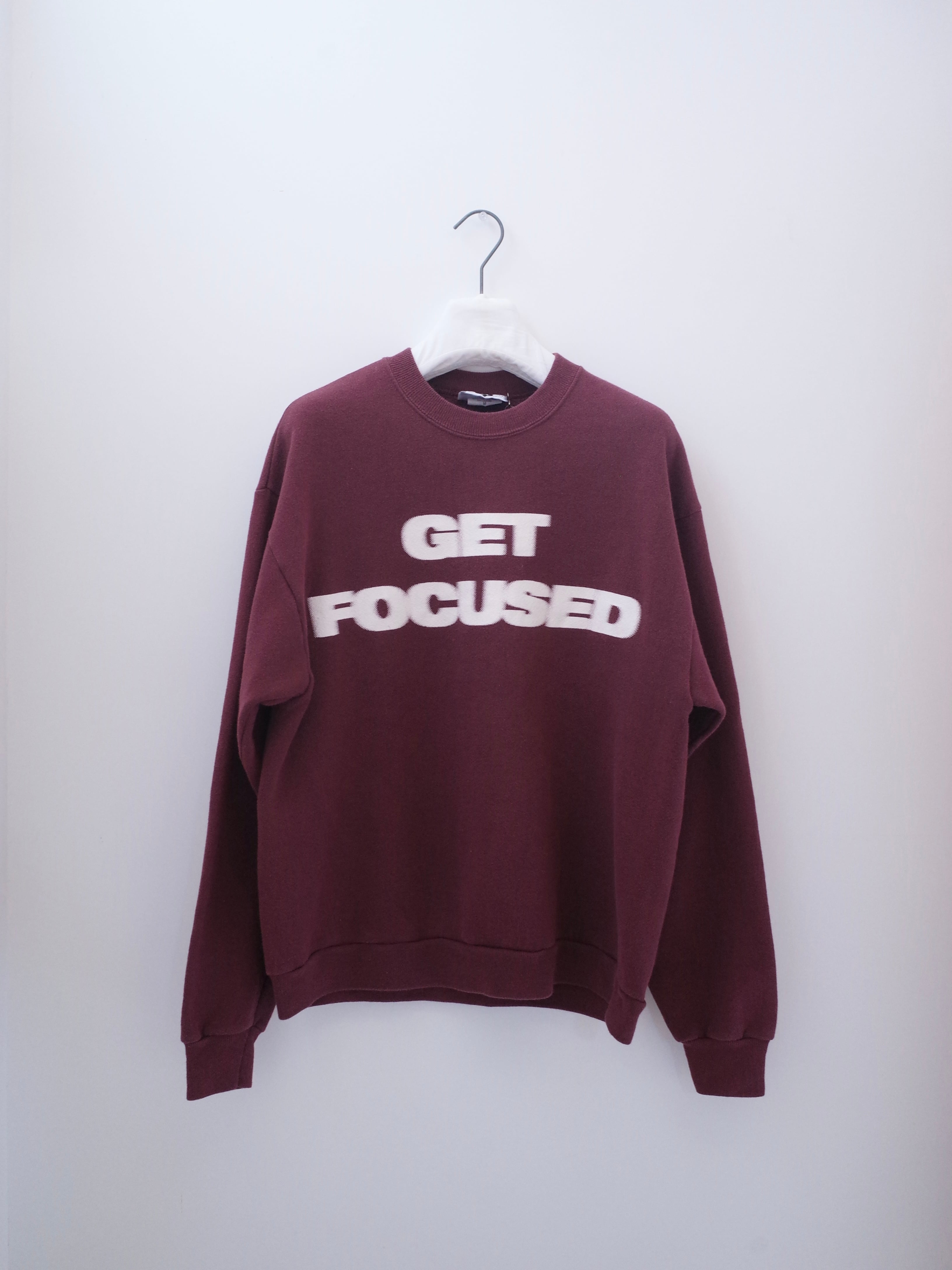 90s GET FOCUSED sweat