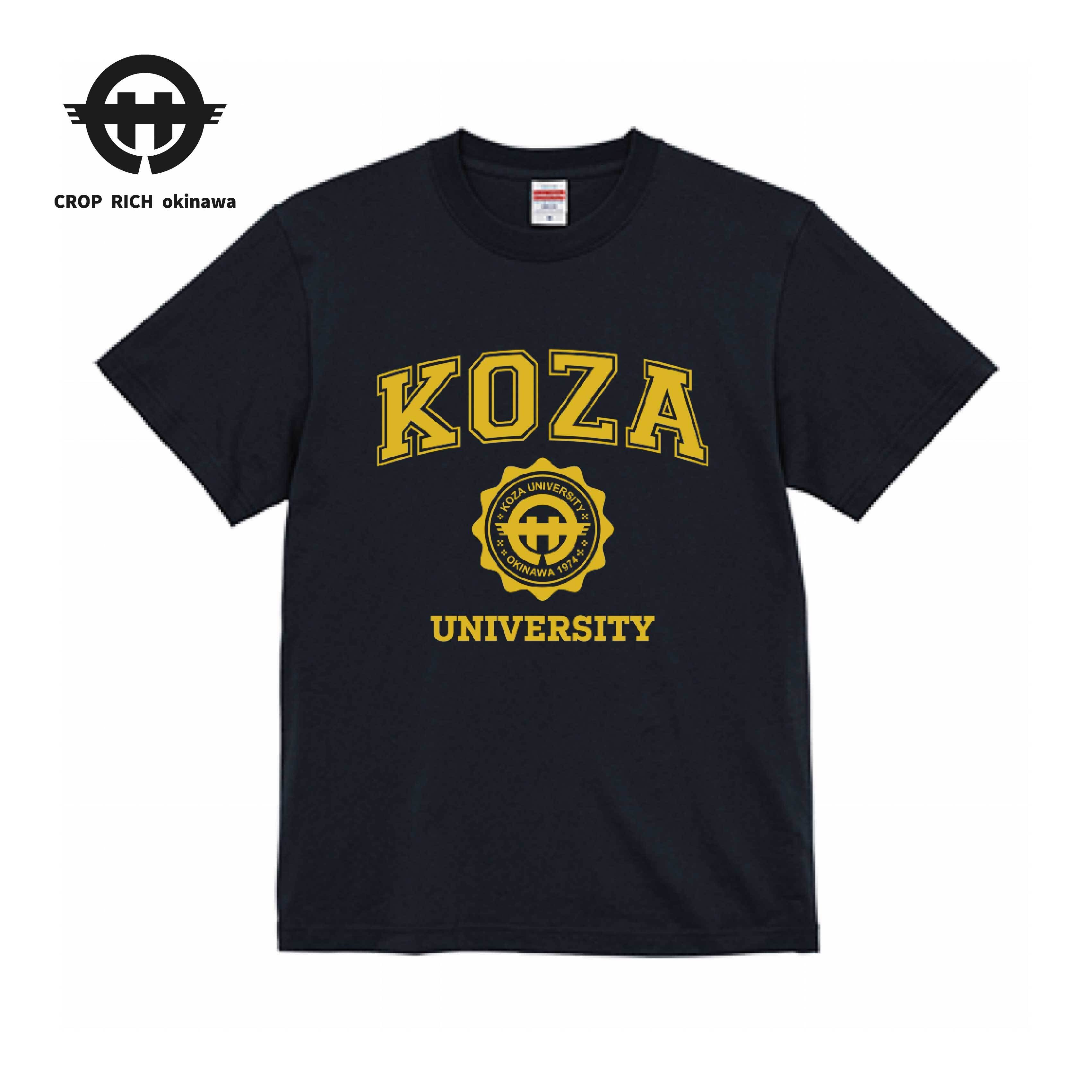 OKNW】KOZA UNIVERSITY 半袖コットンTシャツ - バーガンディ OKNW】KOZA UNIVERSITY 半袖コットンTシャツ - バーガンディ
