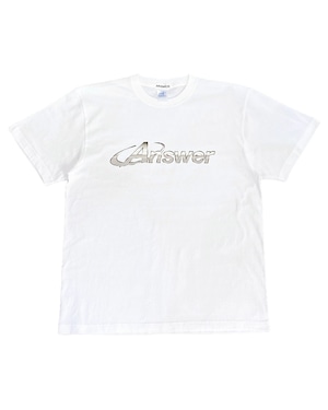 ANSWER COLLECTION / METALIC LOGO T-SHIRTS